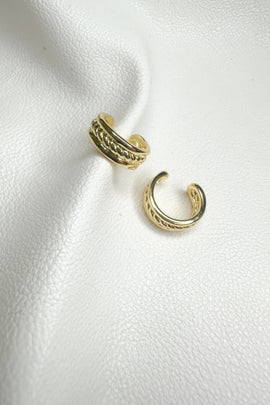 Σκουλαρίκια Ear cuffs One braid