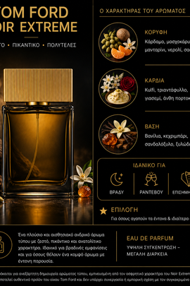 Άρωμα Τύπου Noir Extreme – Tom Ford