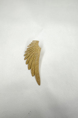 Ατσάλινα σκουλαρίκια καρφωτά Big Angel Wings