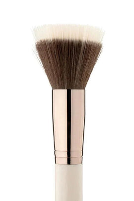 MUA DUO FIBRE FACE BRUSH WITH HOLO BOX
