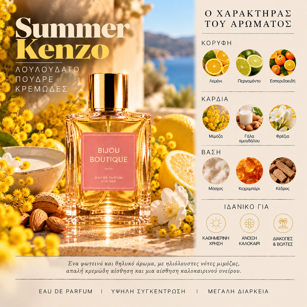 Τύπου Summer Kenzo – Άρωμα Τύπου (χυμα αρωμα)