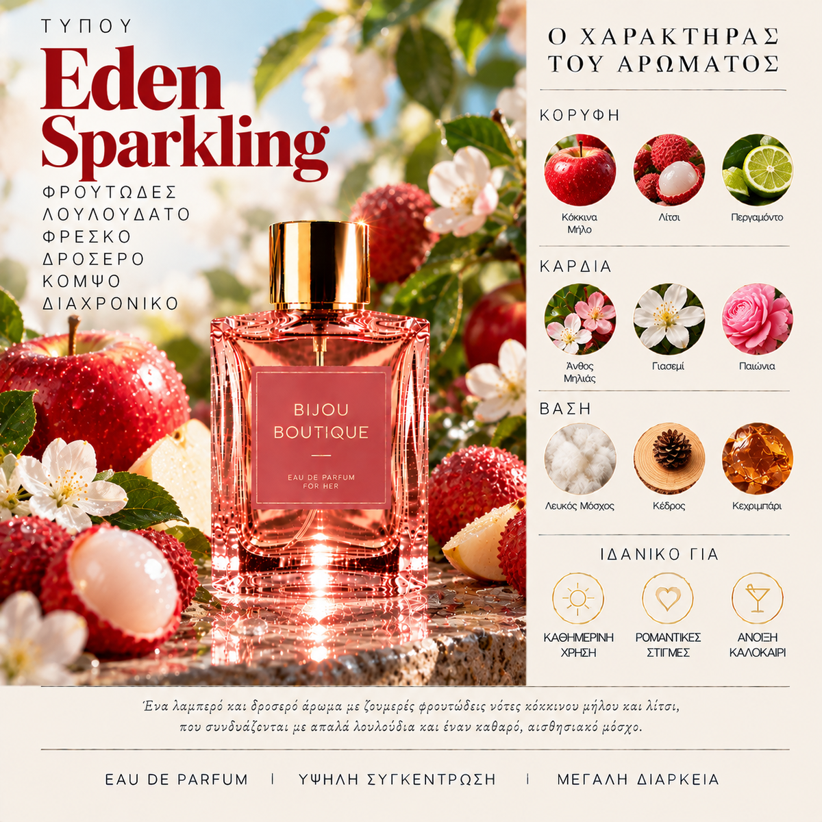 Τύπου Eden Sparkling – Άρωμα Τύπου (χυμα αρωμα)