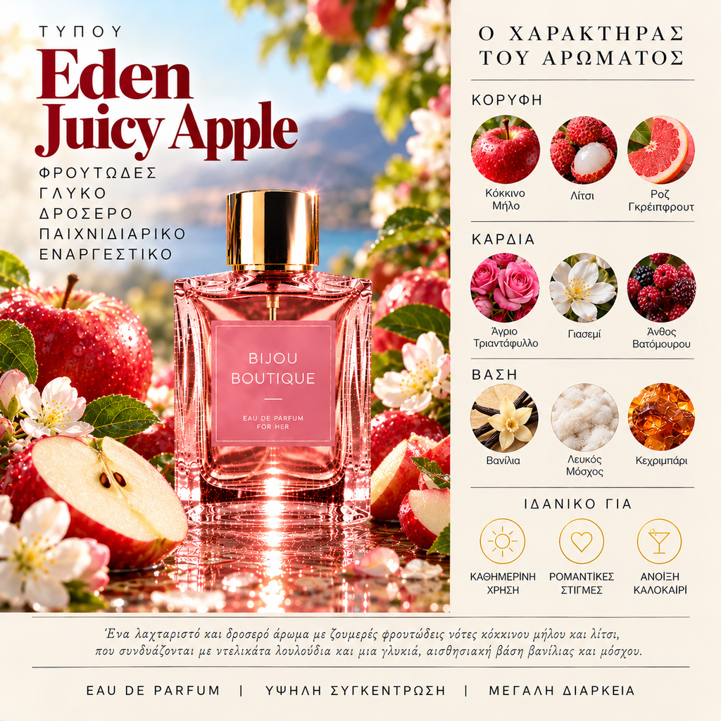 Τύπου Eden Apple – Άρωμα Τύπου (χυμα αρωμα)