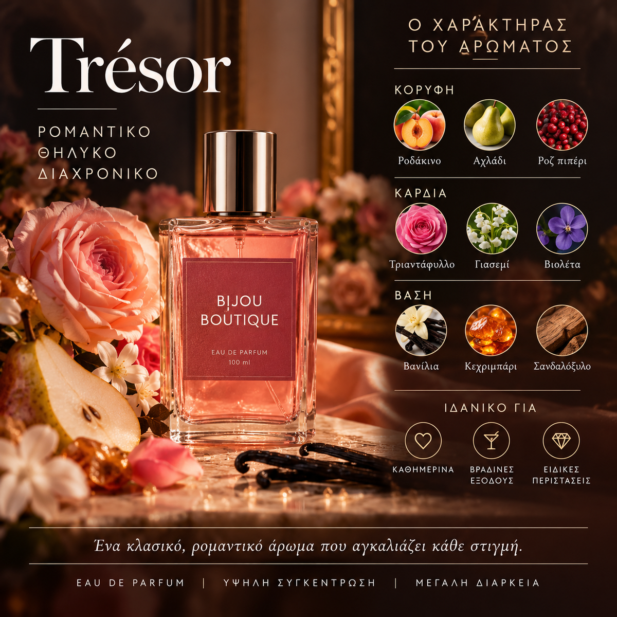 Άρωμα Τύπου Trésor (Χύμα Άρωμα)