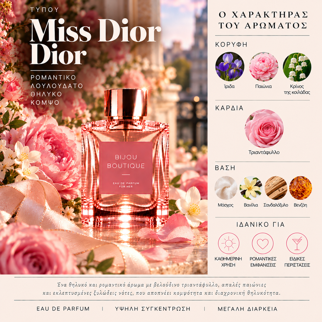 Τύπου Miss Dior Eau de Parfum (2021) - Christian Dior (χυμα αρωμα)
