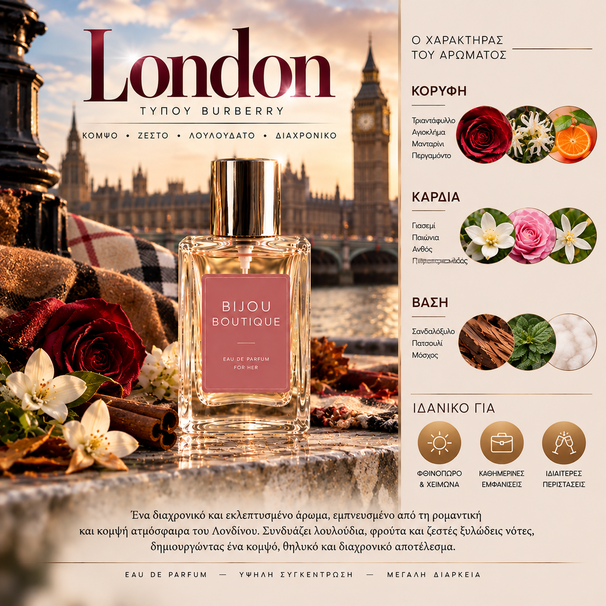 Τύπου London - Burberry (χυμα αρωμα)