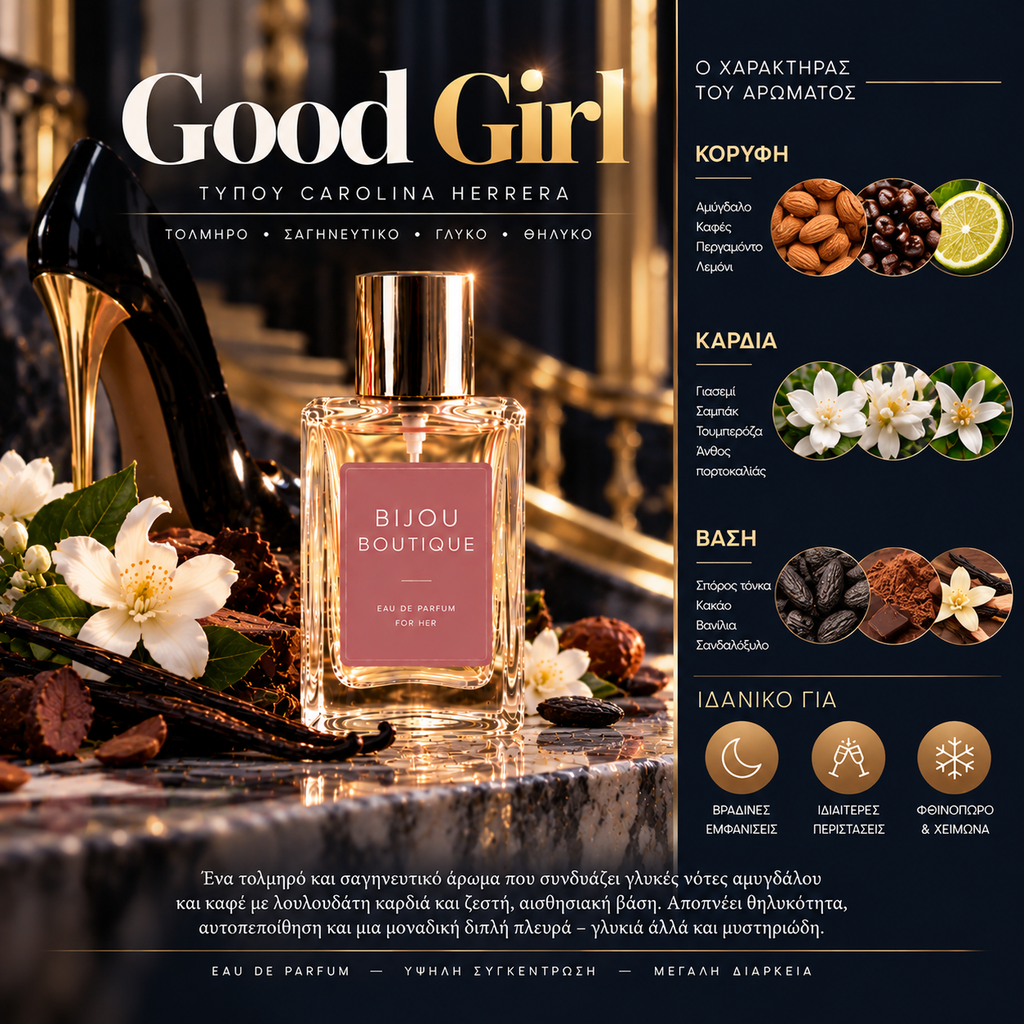 Τύπου Good Girl - Carolina Herrera (χυμα αρωμα)