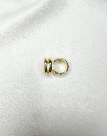 Σκουλαρίκια Ear cuffs Double rings