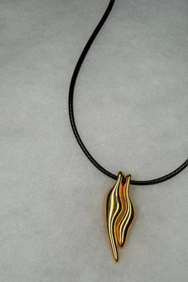 Γυναικείο χειροποίητο κολιέ Σώματα με ρυθμιζόμενο κορδόνι