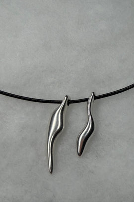 Γυναικείο χειροποίητο κολιέ Σώματα με ρυθμιζόμενο κορδόνι