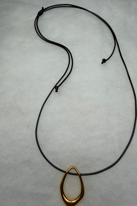 Γυναικείο χειροποίητο κολιέ Zeus με ρυθμιζόμενο κορδόνι