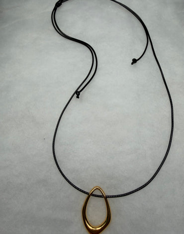 Γυναικείο χειροποίητο κολιέ Zeus με ρυθμιζόμενο κορδόνι