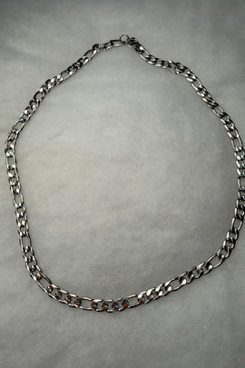 Ατσάλινη αλυσίδα Basic ασημί