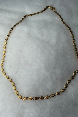 Ατσάλινη αλυσίδα χρυσή Nickie