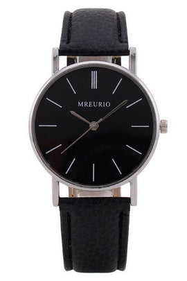 Ρολόϊ  unisex Chronolite μαύρο