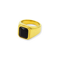 Δαχτυλίδι Black Stone GOLD